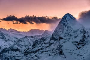 FP Events | Switzerland Tourism/Martin Maegli, Suisse. tout naturellement. Vue depuis le Schilthorn avec vue sur l'Eiger, Lauterbrunnen, Berne.