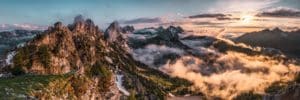 FP Events | Switzerland Tourism/Martin Maegli, Panoram Gastlosen panorama au levé du jour