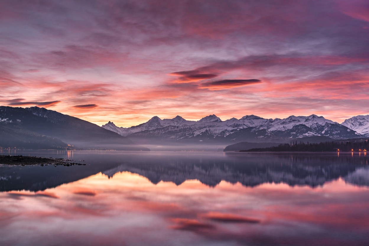 FP Events | Switzerland Tourism/Martin Maegli, Thun, Wintermorgen Panorama