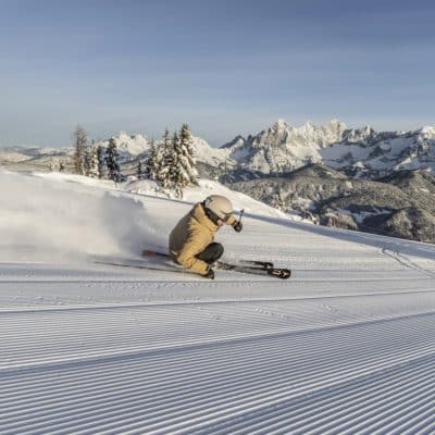 FP Events | Schladming-Dachstein.at/Mirja Geh, skieur sur piste damée
